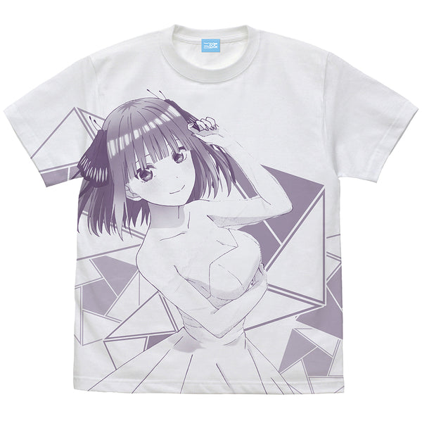 『映画 五等分の花嫁』中野二乃 オールプリントTシャツ ウェディングドレスVer.