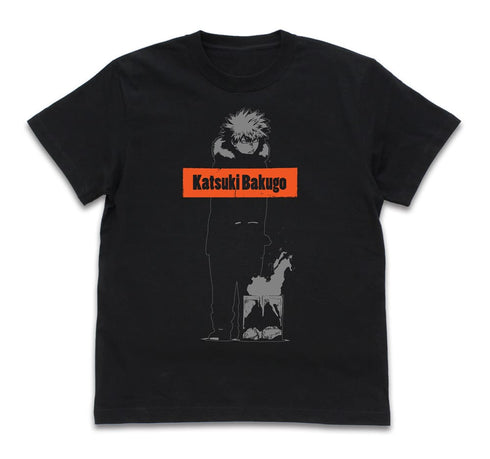 『僕のヒーローアカデミア』爆豪勝己 Tシャツ 雪まつりVer. / BLACK