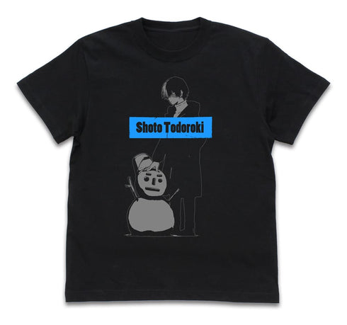 『僕のヒーローアカデミア』轟 焦凍 Tシャツ 雪まつりVer. / BLACK