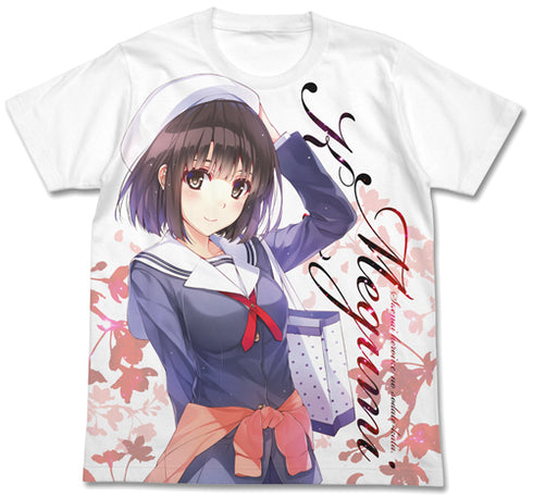 『冴えない彼女の育てかた♭』原作版 加藤恵フルグラフィックTシャツ 制服Ver.