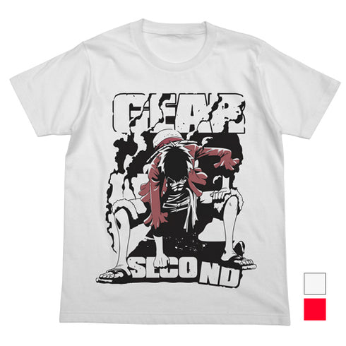 『ワンピース』ギアセカンドTシャツ WHITE