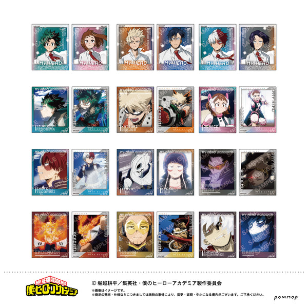『僕のヒーローアカデミア』フォト風メタルステッカーコレクション BOX