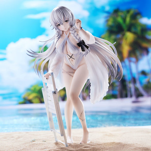 『アズールレーン』ハーマイオニー ピュアホワイトホリデーVer. 塗装済み完成品フィギュア