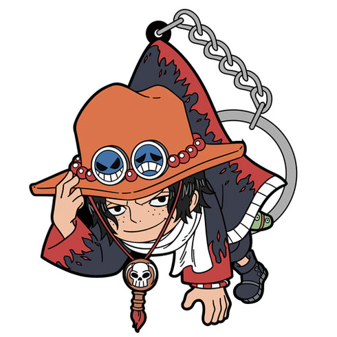 『ワンピース』エース つままれキーホルダー(アラバスタVer.)