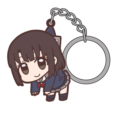 『冴えない彼女の育てかた♭』加藤恵つままれキーホルダー (制服) フラットVer.