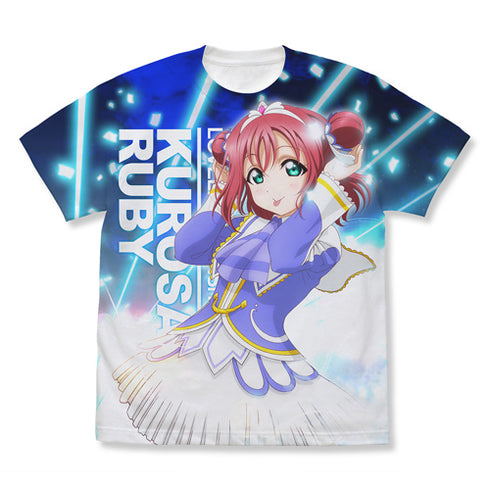 『ラブライブ!サンシャイン!!』黒澤ルビィ フルグラフィックTシャツ Over the Rainbow Ver.