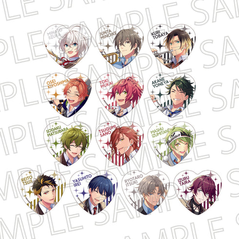 『ウインドボーイズ!』トレーディングハート缶バッジvol.1 BOX