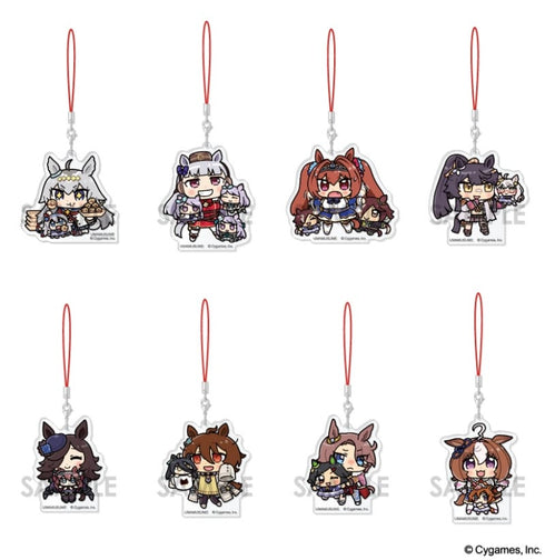 『ウマ娘 プリティーダービー』アクリルストラップ ~ぬいぐるみといっしょ~ Vol.1 BOX