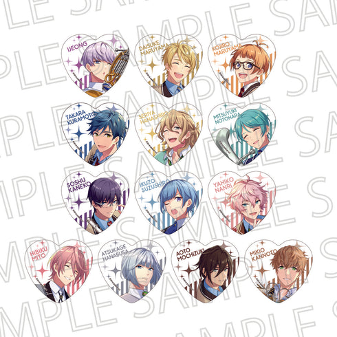 『ウインドボーイズ!』トレーディングハート缶バッジvol.2 BOX