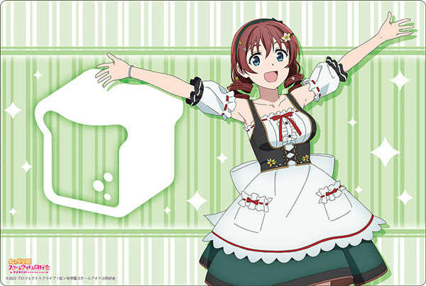 『ラブライブ!虹ヶ咲学園スクールアイドル同好会』ブシロード ラバーマット V2 Vol.727『エマ・ヴェルデ』ソロアイドル衣装Vol.2ver.