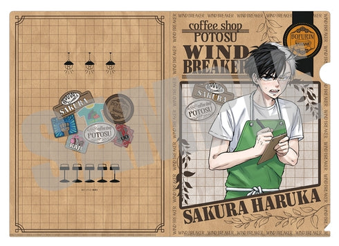 『WIND BREAKER』クリアファイルセット 桜遥&集合 Coffee shop ver.