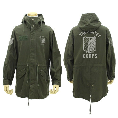 『進撃の巨人』調査兵団エンブレム M-51ジャケット