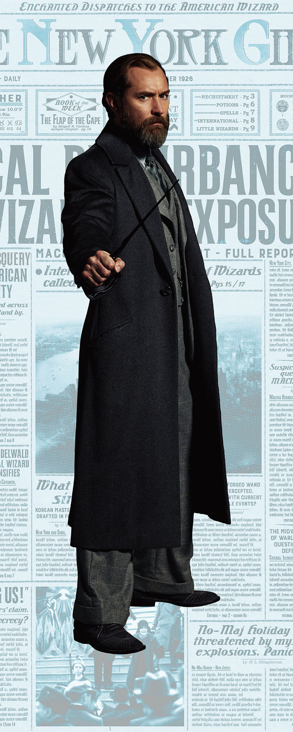 『ファンタスティック・ビースト』クッション/Albus Dumbledore&Gellert Grindelwald