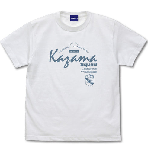 『ワールドトリガー』風間隊 Tシャツ/WHITE