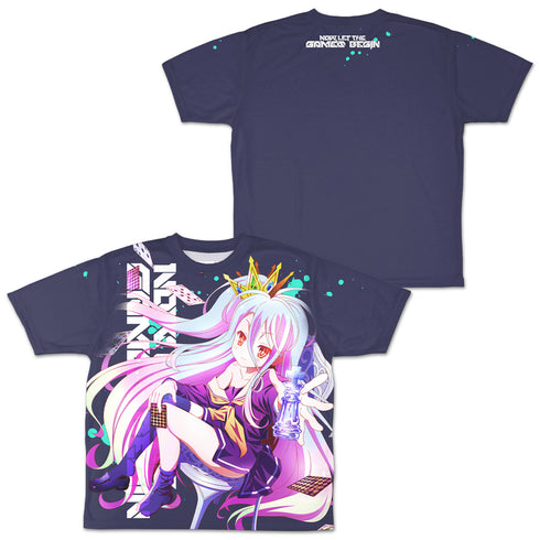 『ノーゲーム・ノーライフ』描き下ろし 「白」 両面フルグラフィックTシャツ ASCIENTE!Ver.