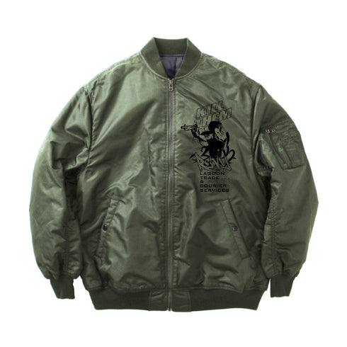 『BLACK LAGOON』レヴィ MA-1ジャケット