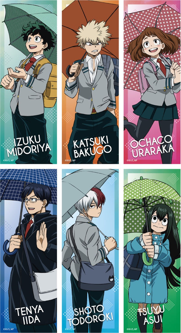 『僕のヒーローアカデミア』トレーディング ロング缶バッジ(雨の日)BOX
