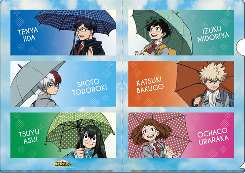 『僕のヒーローアカデミア』クリアファイル(雨の日)