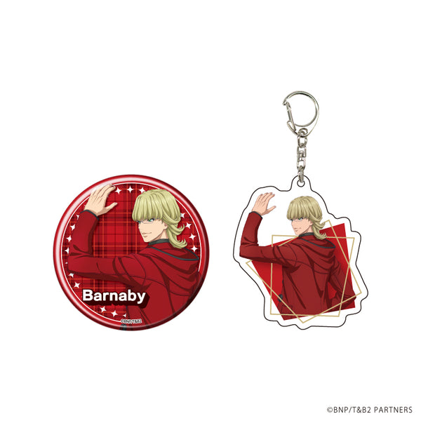 『TIGER & BUNNY 2』アクリルキーホルダー&缶バッジセット 02/バーナビー・ブルックス Jr.(描き下ろしイラスト)