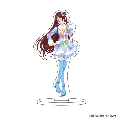 『アイカツ!』キャラアクリルフィギュア 03/紫吹蘭(描き下ろしイラスト)