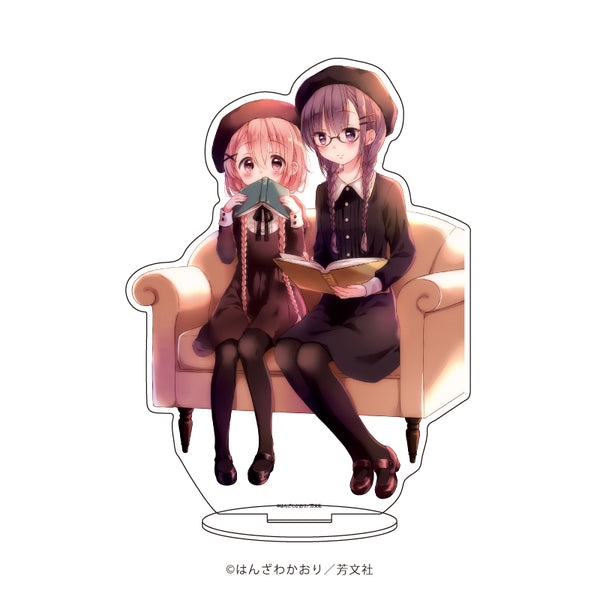 『こみっくがーるず』キャラアクリルフィギュア 02/萌田薫子&色川琉姫(公式イラスト)