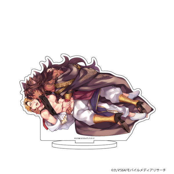 『caramelレーベル創刊 6周年フェア』キャラアクリルフィギュア 03/ヤンキーΩは獣王様のもの!(公式イラスト)