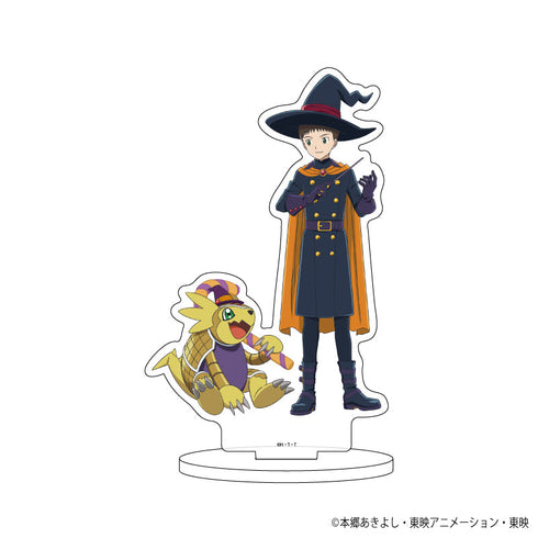 『デジモンアドベンチャー 02 THE BEGINNING』キャラアクリルスタンド 16/火田伊織&アルマジモン ハロウィンver.(描き下ろしイラスト)