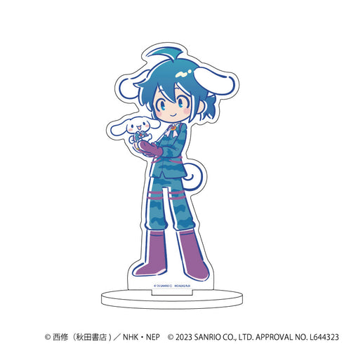『魔入りました! 入間くん×サンリオキャラクターズ』キャラアクリルフィギュア 01/鈴木入間×シナモロール(描き起こしイラスト)