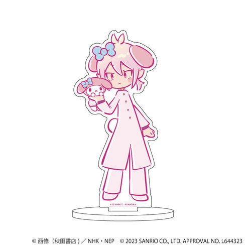 『魔入りました! 入間くん×サンリオキャラクターズ』キャラアクリルフィギュア 02/アスモデウス・アリス×マイメロディ(描き起こしイラスト)