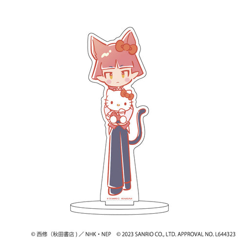 『魔入りました! 入間くん×サンリオキャラクターズ』キャラアクリルフィギュア 06/オペラ×ハローキティ(描き起こしイラスト)