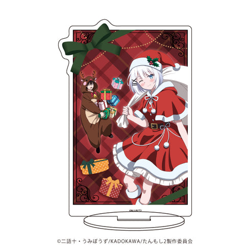 『探偵はもう、死んでいる。』キャラアクリルフィギュア 11/君塚君彦&シエスタ クリスマスver.(公式イラスト)