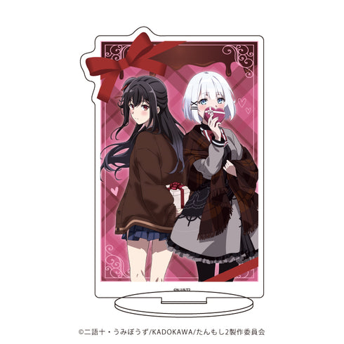 『探偵はもう、死んでいる。』キャラアクリルフィギュア 12/夏凪渚&シエスタ バレンタインver.(公式イラスト)