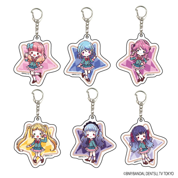 『アイカツフレンズ!&アイカツオンパレード!』アクリルキーホルダー 01/グループA BOX (全6種)(グラフアートイラスト)