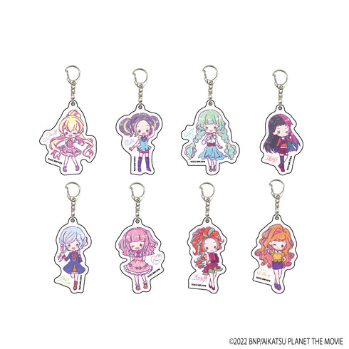 『アイカツプラネット!』アクリルキーホルダー 01/BOX (全8種)(グラフアート)