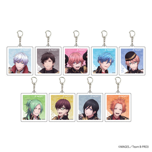 『B-PROJECT~熱烈*ラブコール~』アクリルキーホルダー 01/ブラインド(全9種)(公式イラスト)
