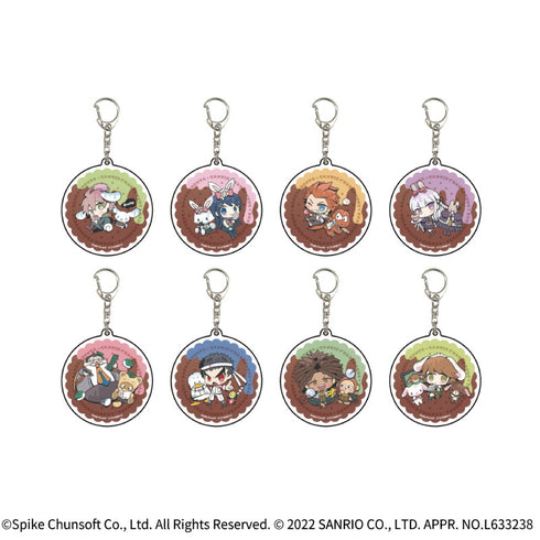 "Danganronpa × Sanrio Characters" Acrylic Keychain 01/BOX (Set of 8)