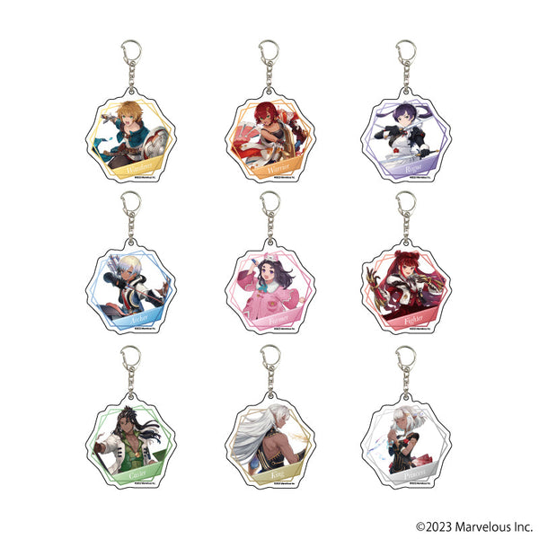 『FREDERICA(フレデリカ)』 アクリルキーホルダー 01/ブラインド(全9種)(公式イラスト)