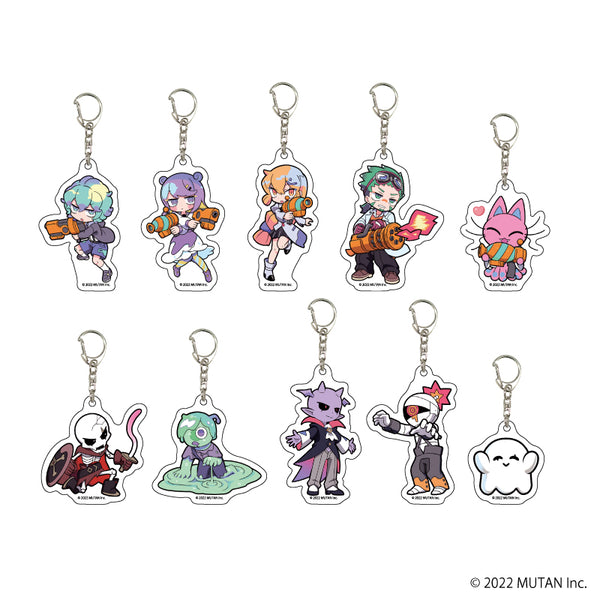 『GOONYA MONSTER』アクリルキーホルダー 01/BOX (全10種)(公式イラスト)