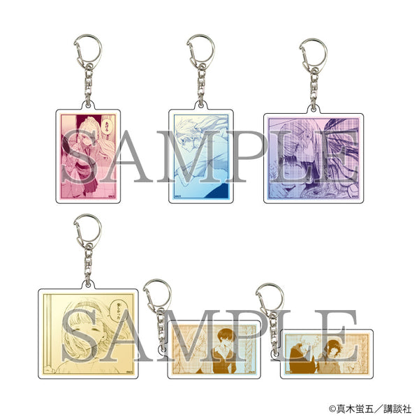 『可愛いだけじゃない式守さん』アクリルキーホルダー 01/ブラインド(全6種)(公式イラスト)