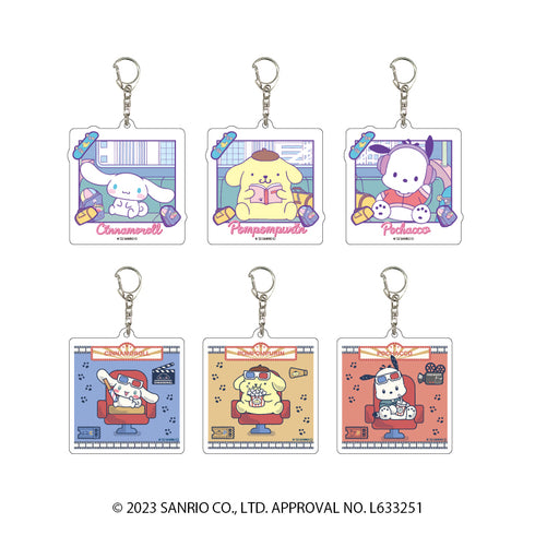 『サンリオキャラクターズ』アクリルキーホルダー 01/犬キャラ BOX(全6種)