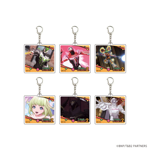 《TIGER & BUNNY 2》亚克力钥匙扣 03/BOX(全6种)(场景插画)