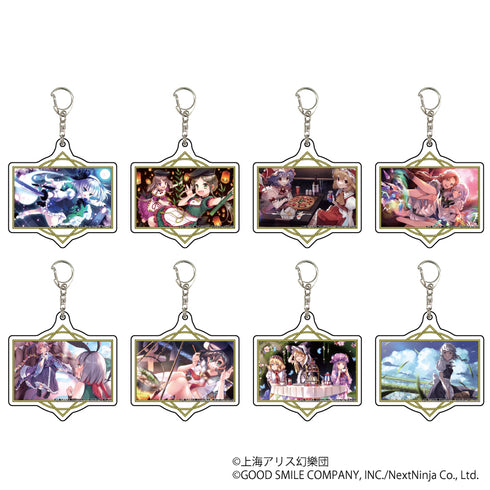 『東方LostWord』アクリルキーホルダー 02/絵札イラスト BOX(全8種)