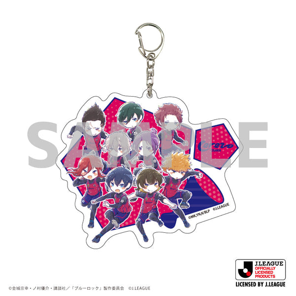 TVアニメ『ブルーロック』×Jリーグ デカアクリルキーホルダー 04/セレッソ大阪(グラフアートイラスト)