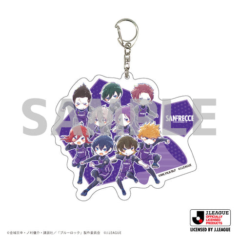 TVアニメ『ブルーロック』×Jリーグ デカアクリルキーホルダー 07/サンフレッチェ広島(グラフアートイラスト)
