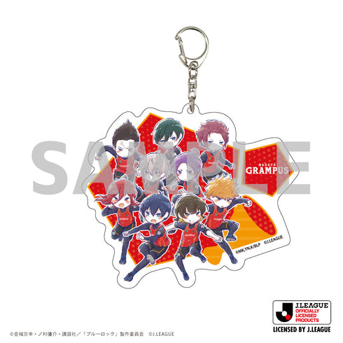 TVアニメ『ブルーロック』×Jリーグ デカアクリルキーホルダー 15/名古屋グランパス(グラフアートイラスト)