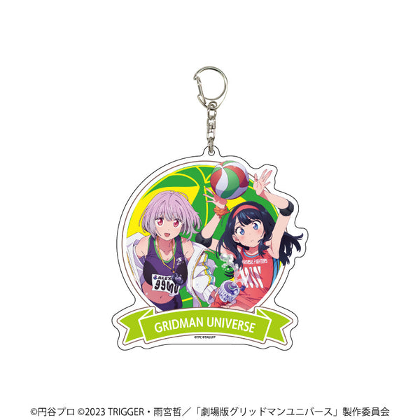 『グリッドマンユニバース』デカアクリルキーホルダー 05/宝多六花&新条アカネ スポーツver.(描き下ろしイラスト)