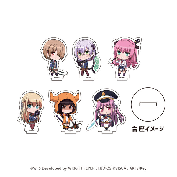 『ヘブンバーンズレッド』アクリルぷちスタンド 01/BOX (全6種)31A部隊(ミニキャライラスト)