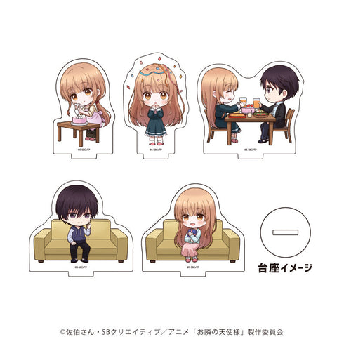 『お隣の天使様にいつの間にか駄目人間にされていた件』アクリルぷちスタンド 02/ブラインド(全5種)(ミニキャライラスト)