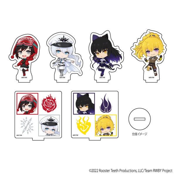 『RWBY 氷雪帝国』アクリルぷちスタンド 01/BOX(全6種)(ミニキャラ)