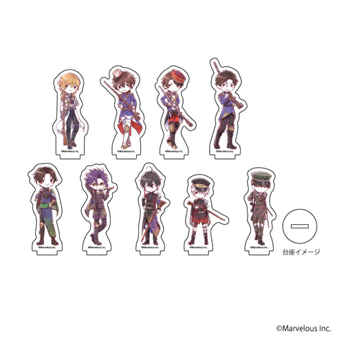 『千銃士:Rhodoknight』アクリルぷちスタンド 05/Vol.2 BOX(全9種)(グラフアート)